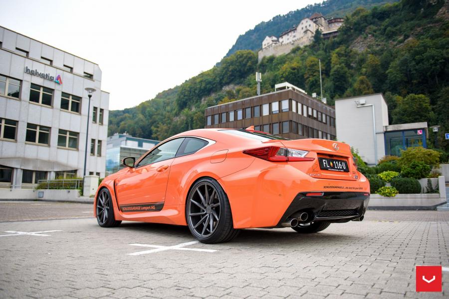  Lexus RC F on Vossen Wheels (CVT) 2016 года  (фото 22 из 29)